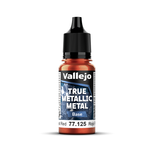 Vallejo True Metallic Metal Base Forged Red 18 ml