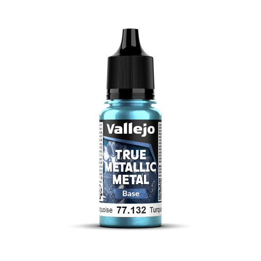 Vallejo True Metallic Metal Base Hydra Turquoise 18 ml