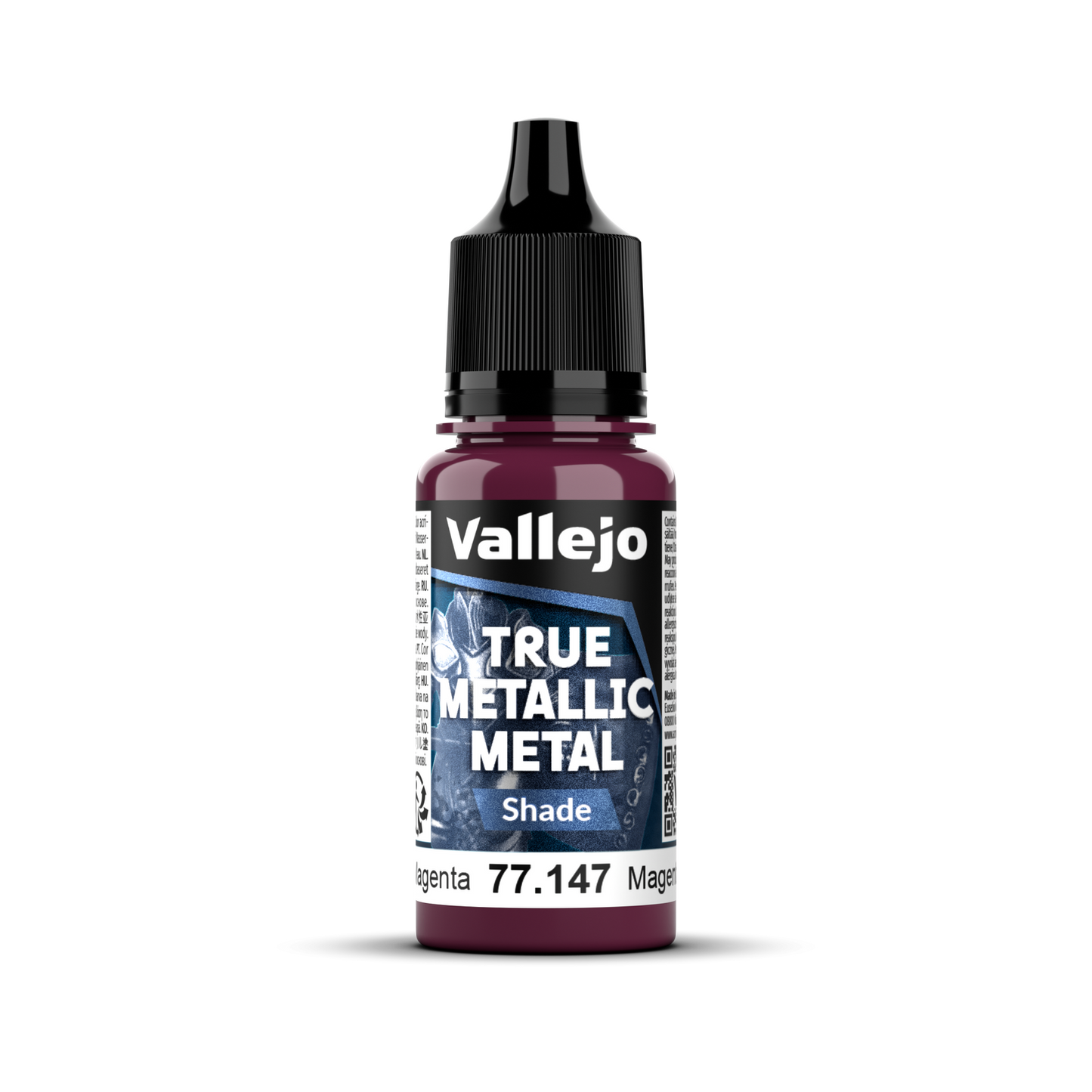 Vallejo True Metallic Metal Shade Crimson Magenta 18 ml