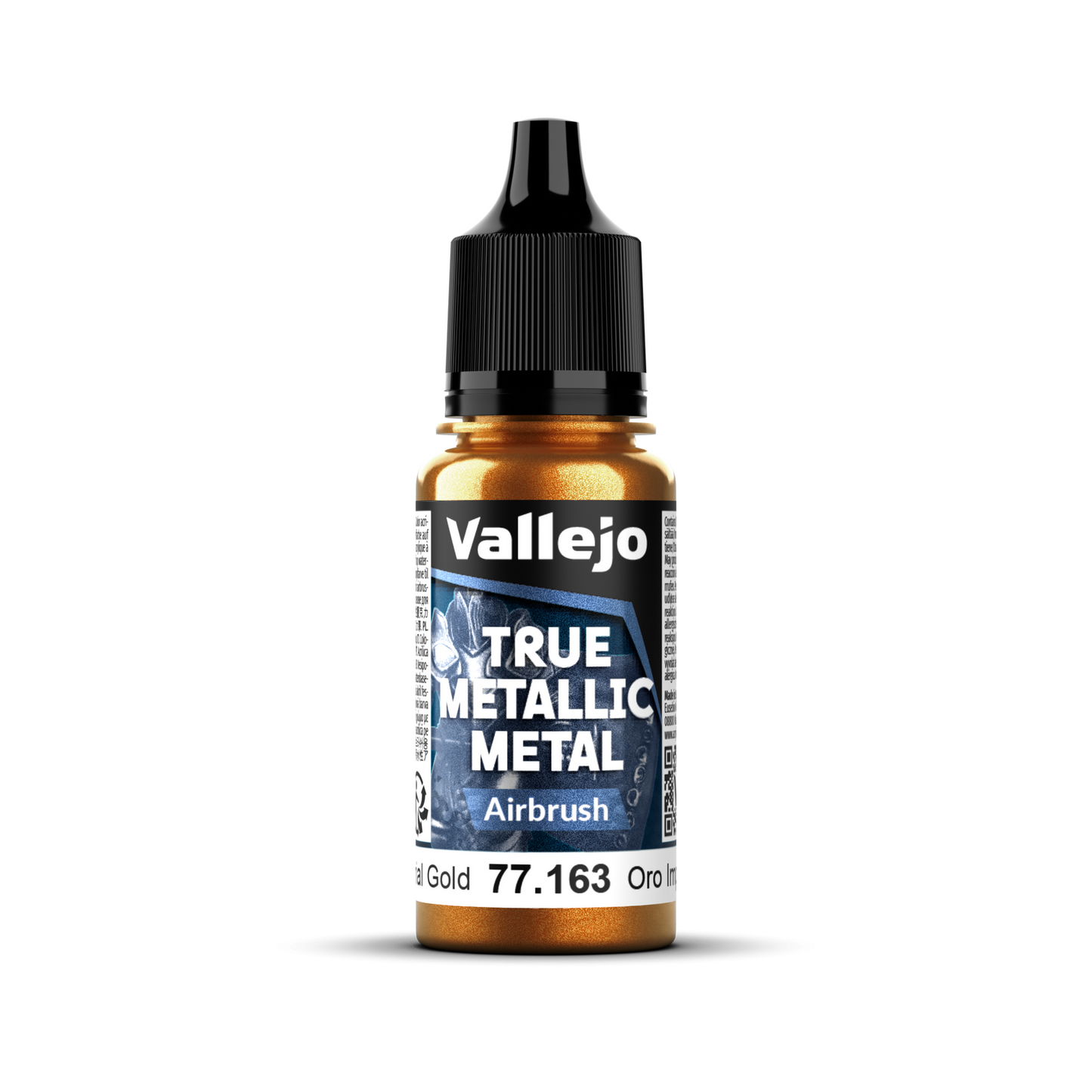 Vallejo True Metallic Metal Airbrush Imperial Gold 18 ml