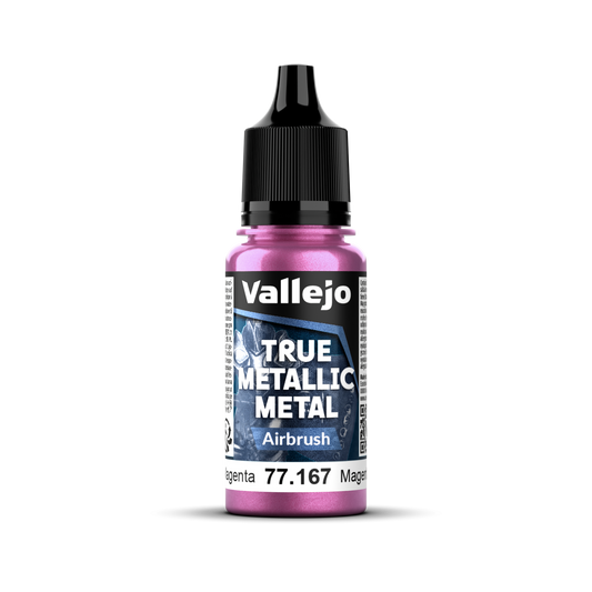 Vallejo True Metallic Metal Airbrush Crimson Magenta 18 ml