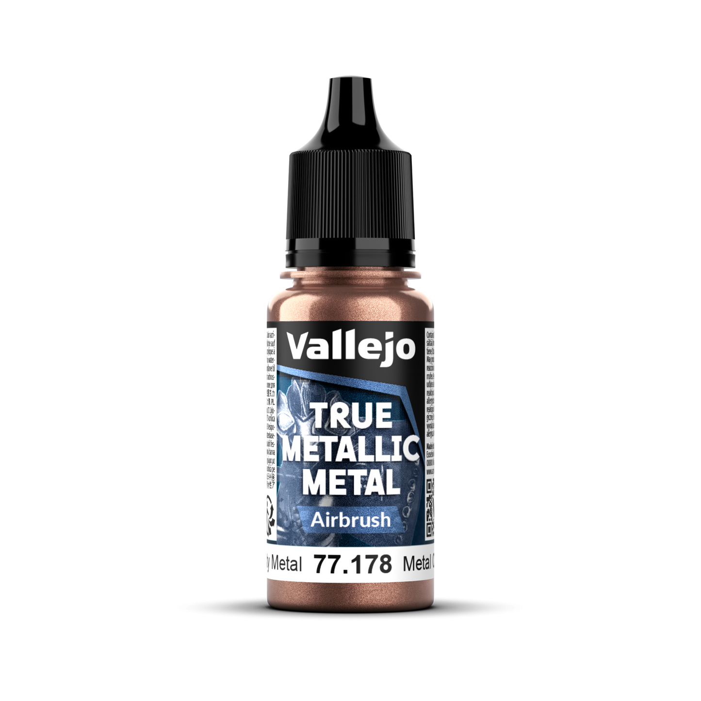 Vallejo True Metallic Metal Airbrush Rusty Metal 18 ml