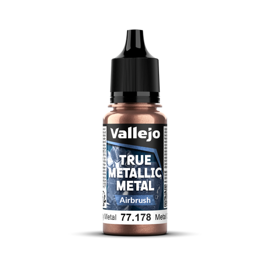 Vallejo True Metallic Metal Airbrush Rusty Metal 18 ml
