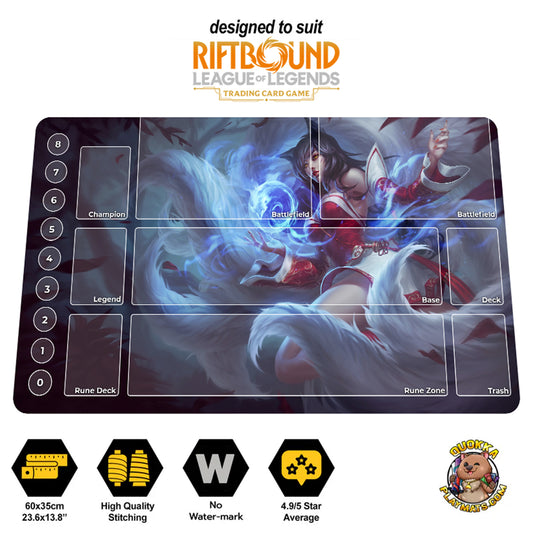 Ahri - Riftbound Playmat