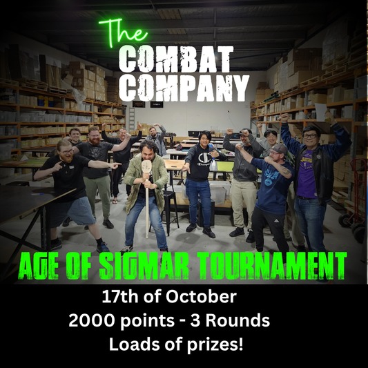 TCC: Age of Sigmar Tournament (Sat 17th October)