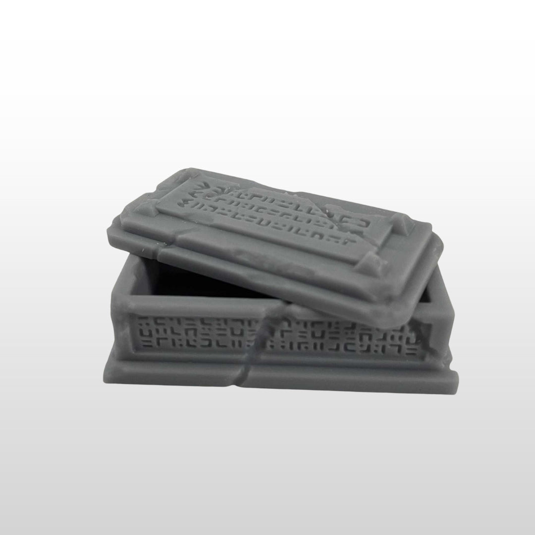 Stone Sarcophagi (3) D&D Miniature Scenery