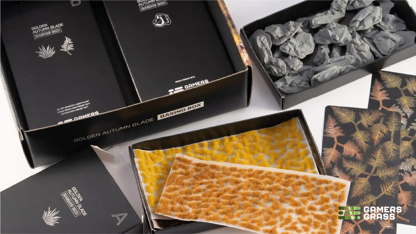 Golden Autumn Glade Basing Box (PRE ORDER)