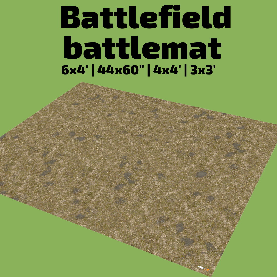 4' x 4' Battlefield Battlemat
