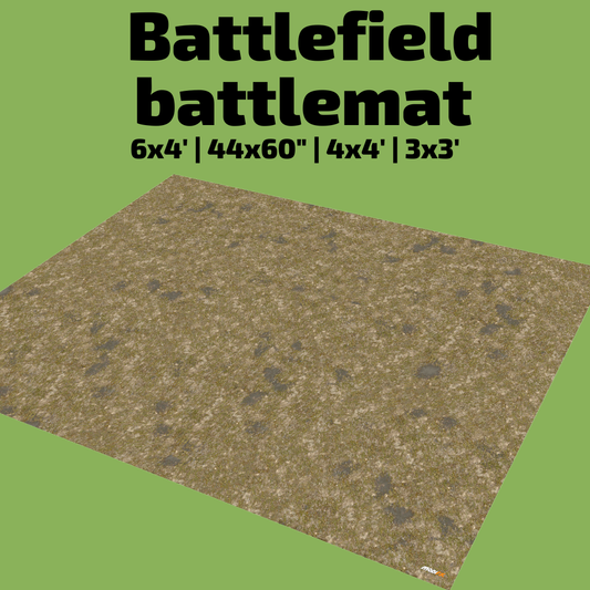 6' x 4' Battlefield Battlemat