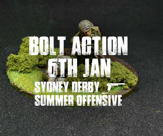 Bolt Action: Sydney Derby- Summer Offensive