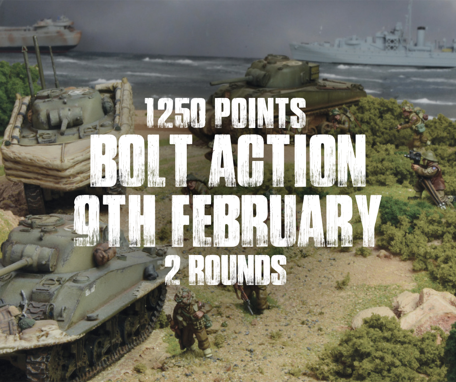 Bolt Action V3 Game Day (Sunday 9th February)