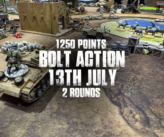 Bolt Action V3 Game Day (Sunday 13th July)