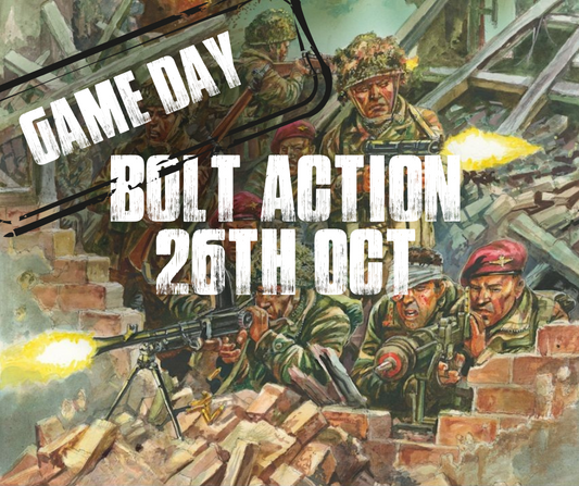 Bolt Action V3 Game Day (Sunday 26th October)