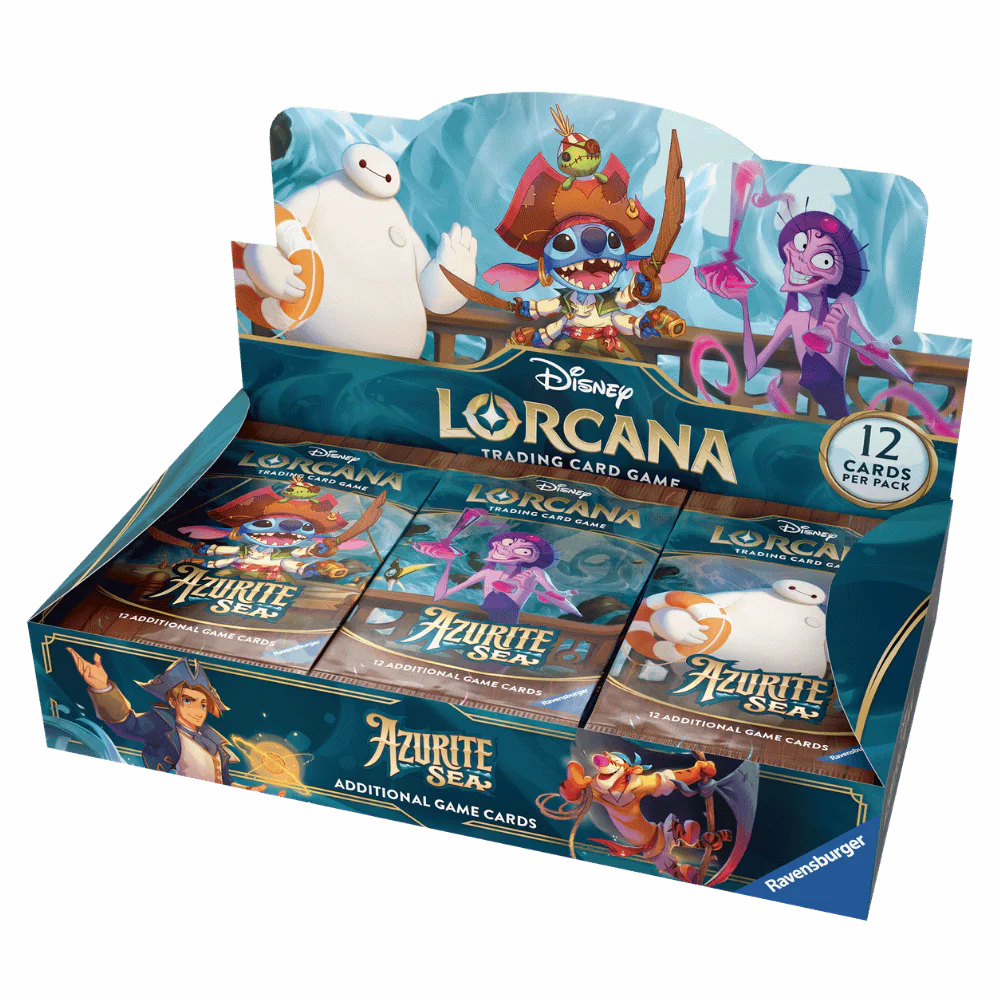 Lorcana TCG: Azurite Sea Booster Box (Preorder)