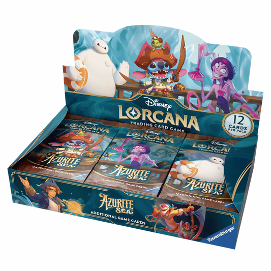 Lorcana TCG: Azurite Sea Booster Box (Preorder)