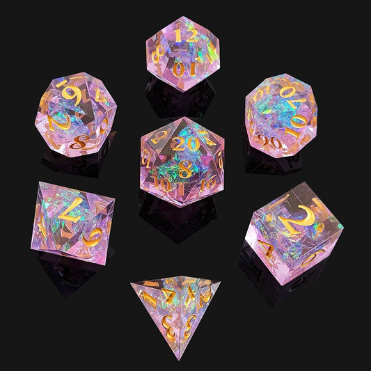 D&D Dice Set Sharp Edge - Carnival