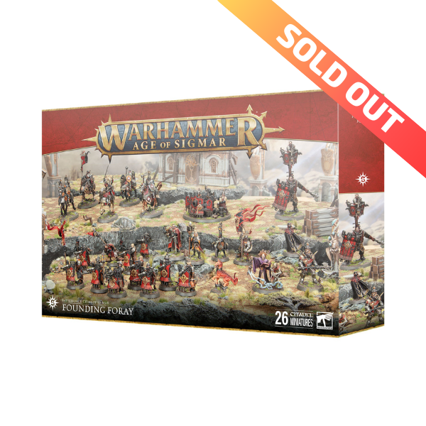 Cities of Sigmar: Founding Foray (Pre-Order 29/11/24)