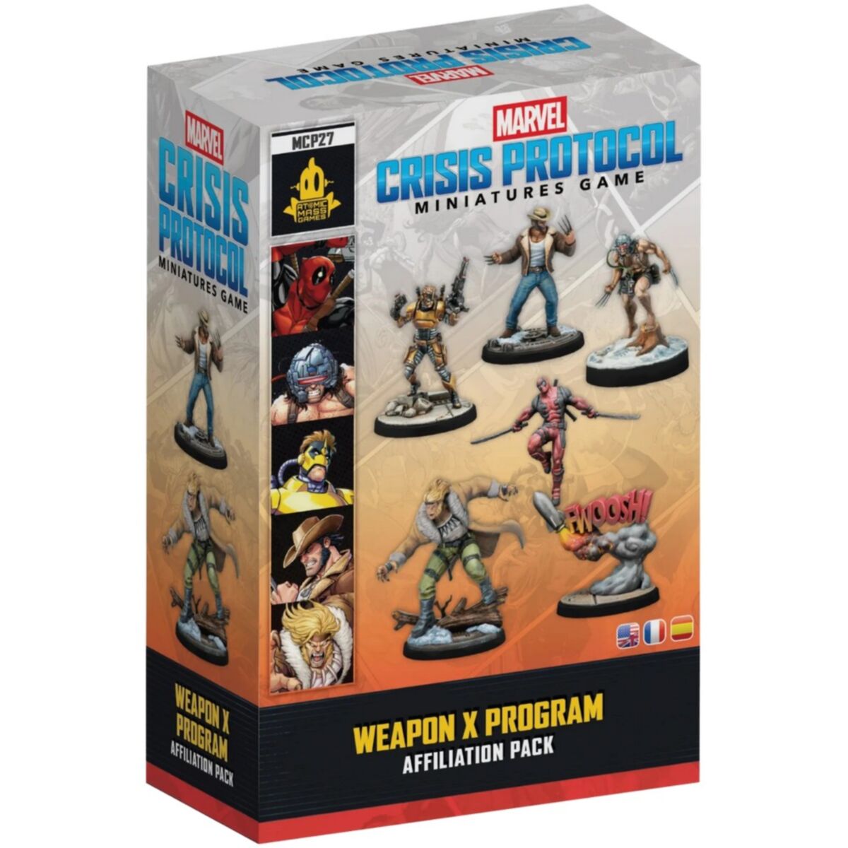 Crisis Protocol – Weapon X Program Affiliation Pack (Pre-Order 30/12/26)