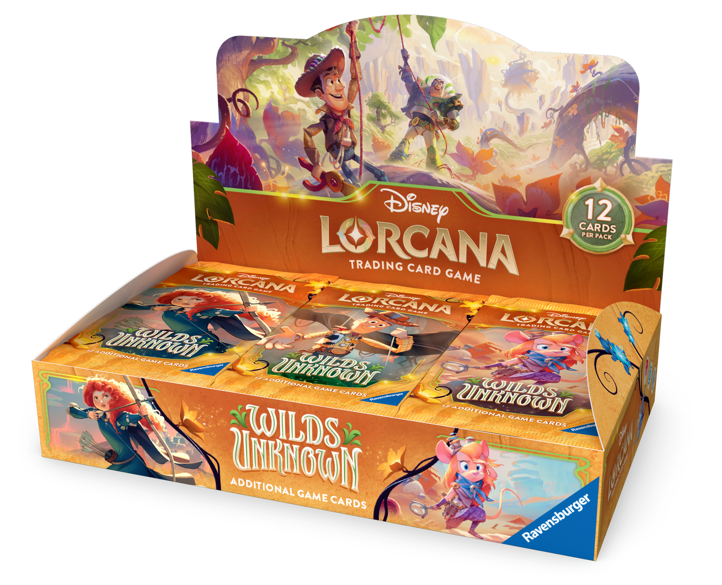 Disney Lorcana TCG: Wilds Unknown booster display box (Pre order May 15th)