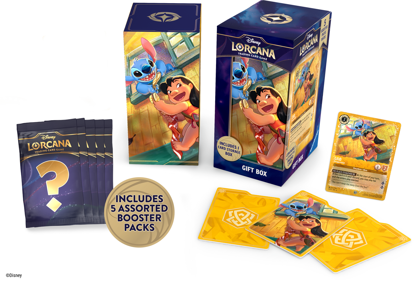 Disney Lorcana Archazia's Island Lilo Gift Box