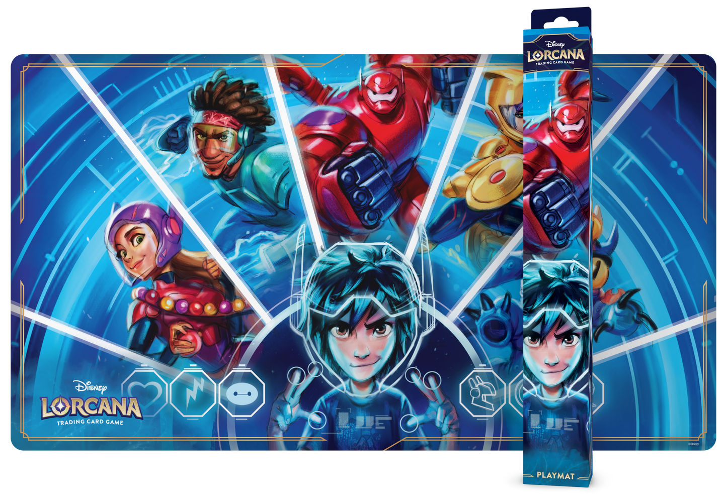 Disney Lorcana Archazia's Island Playmat: We Could Be Immortals (Big Hero 6)