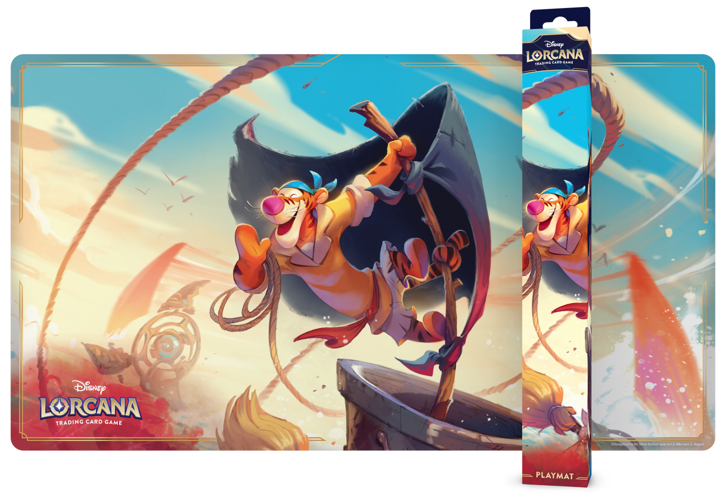Disney Lorcana Archazia's Island Playmat: Tigger – In the Crow’s Nest