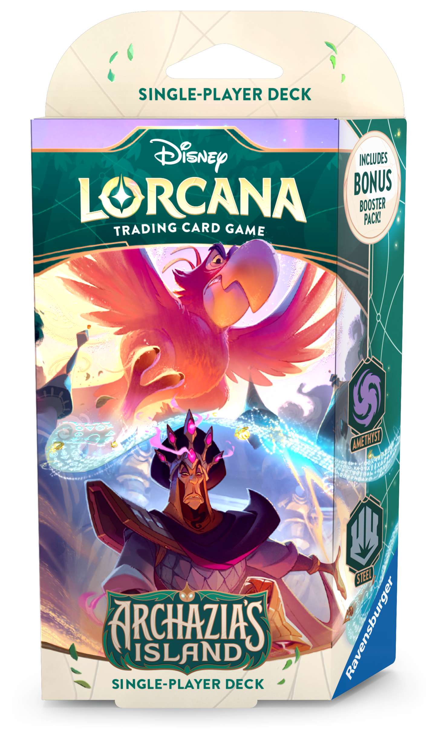 Disney Lorcana Archazia’s Island Amethyst/Steel Deck