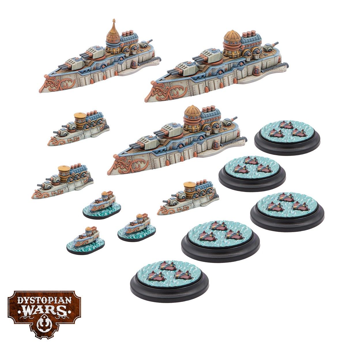 Dystopian Wars: Alliance Starter Set 2026 (Pre-Order 22/6/2026)