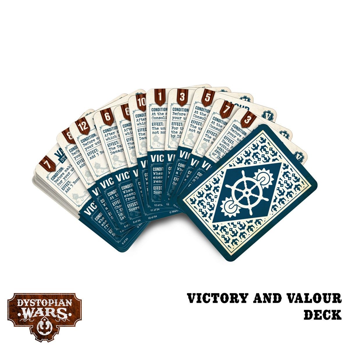 Dystopian Wars: Victory & Valour Deck (Special Order)