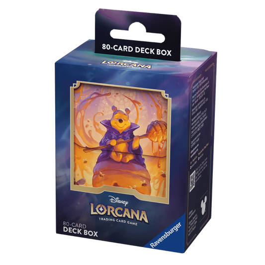 Lorcana TCG: Azurite Sea Deckbox Winnie the Pooh Hunny Wizard (Preorder)