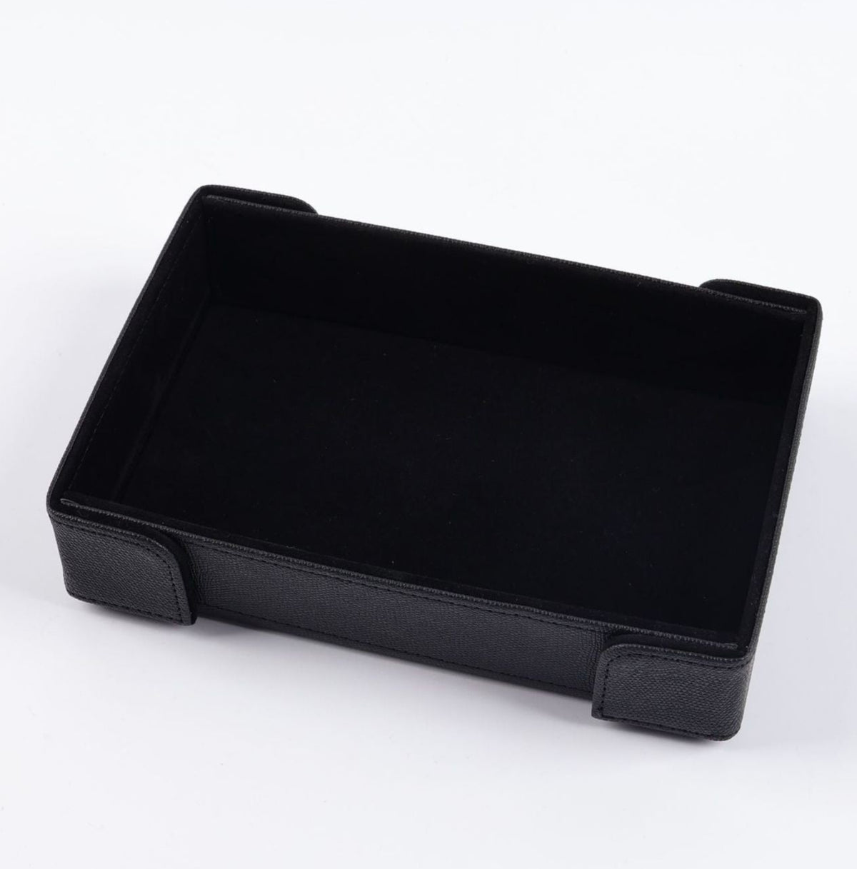 Black Folding Velvet Dice Tray (magnetised)  [Pre-Order mid-October]