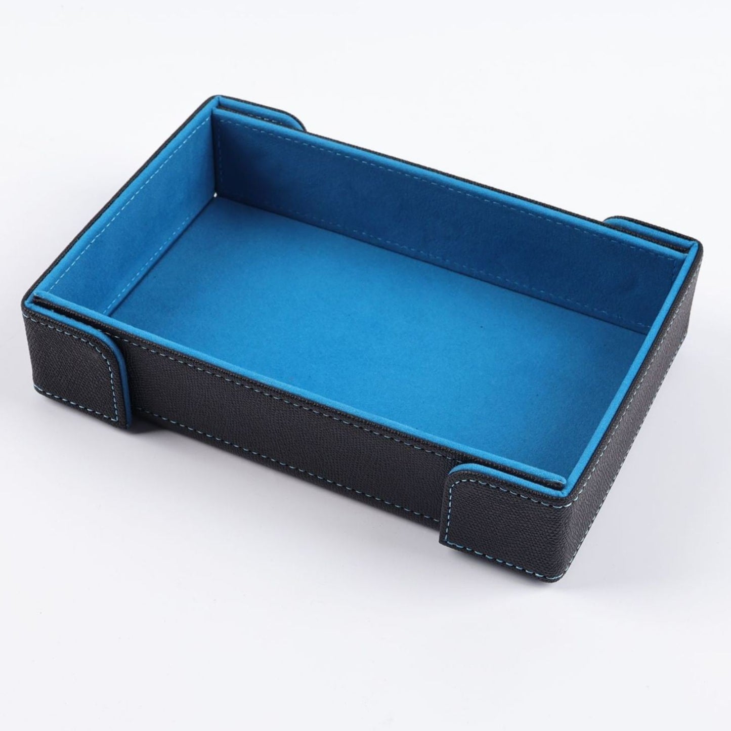Blue Folding Velvet Dice Tray (magnetised) [Pre-Order mid-October]
