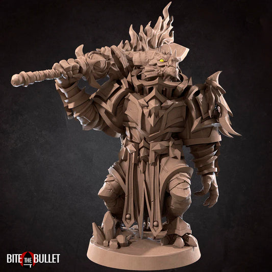Dragonborn Paladin Male D&D Miniature