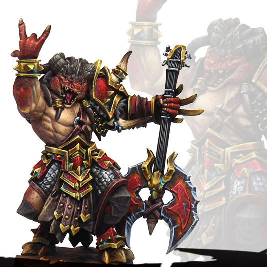 Dragonborn Bard Male D&D Miniature