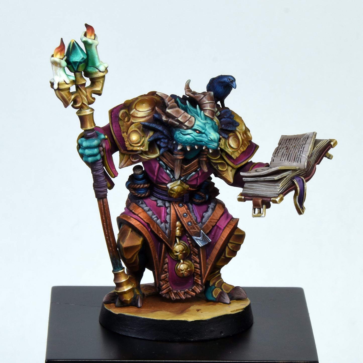 Dragonborn Wizard Male D&D Miniature