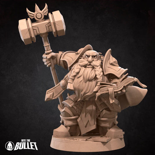 Dwarf Cleric Male D&D Miniature