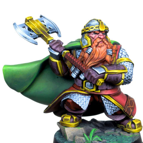 Dwarf Fighter Male D&D Miniature