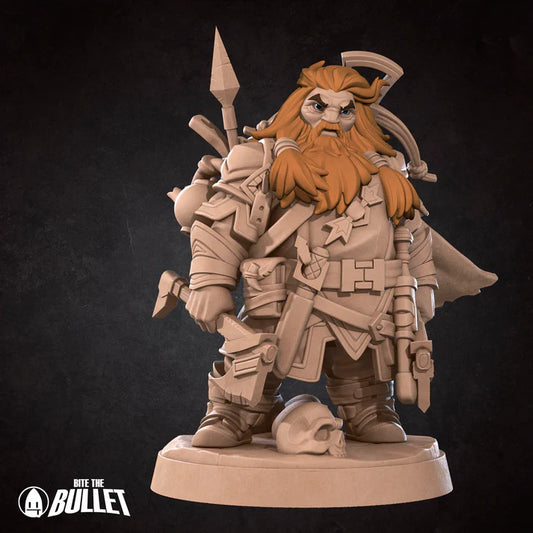 Dwarf Ranger Male D&D Miniature