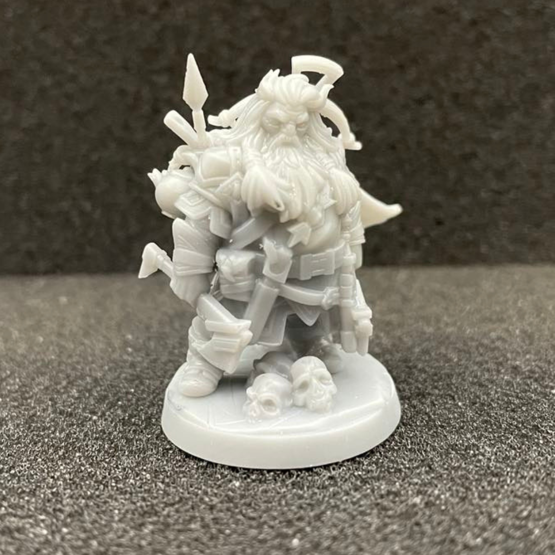 Dwarf Ranger Male D&D Miniature