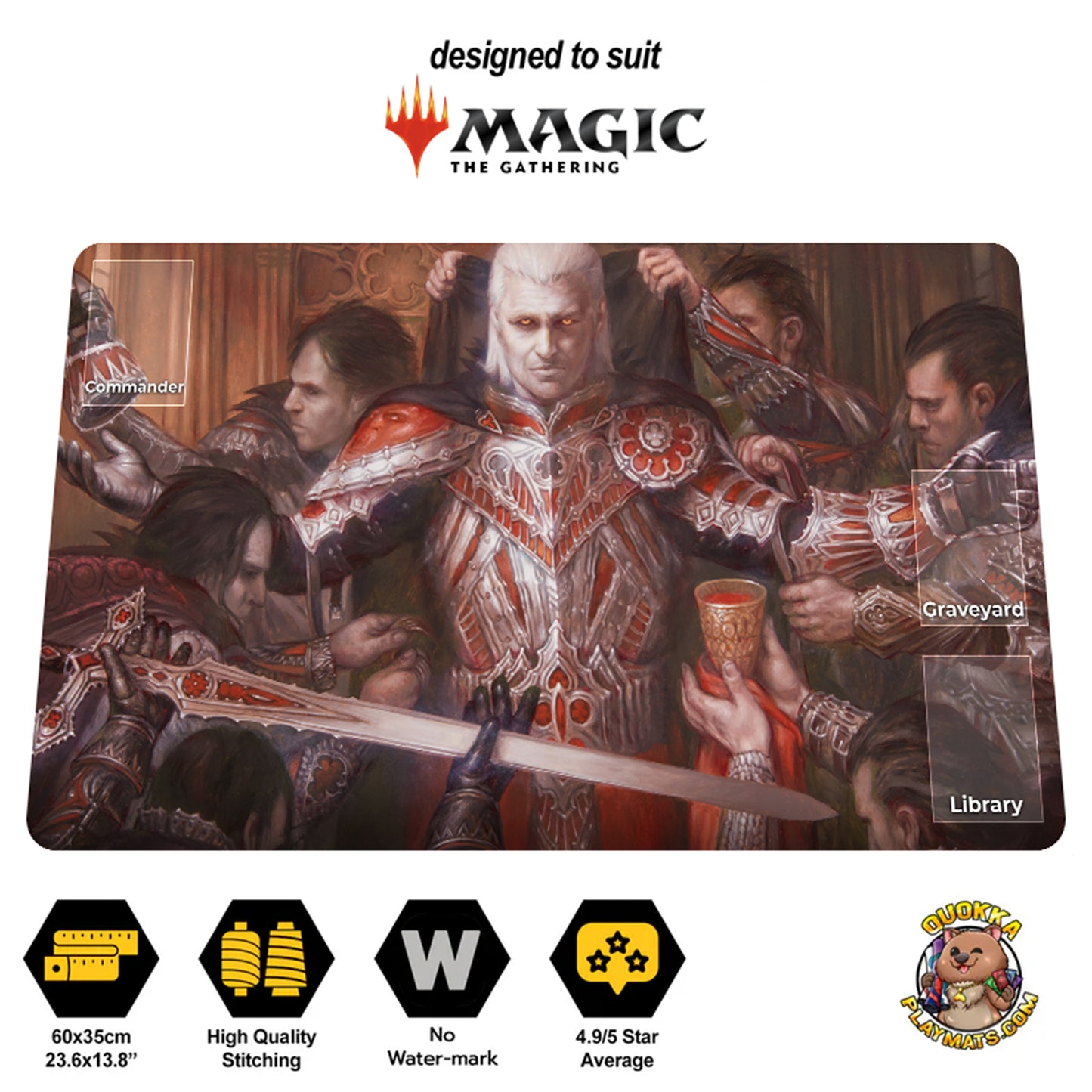 Edgar Markov - MTG Playmat