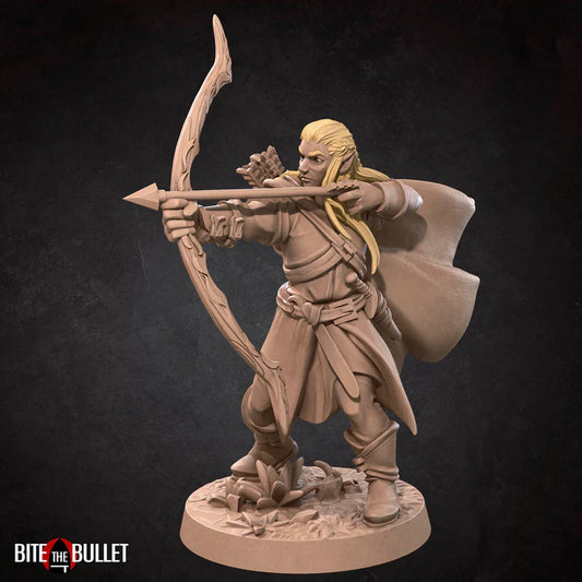 Elf Ranger Male (with bow) D&D Miniature
