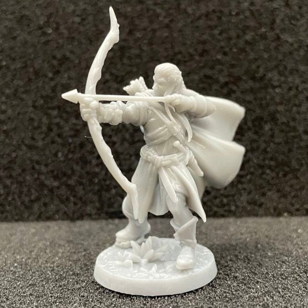 Elf Ranger Male (with bow) D&D Miniature