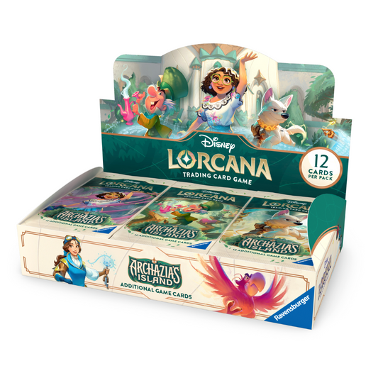 Disney Lorcana Archazia's Island Booster Display