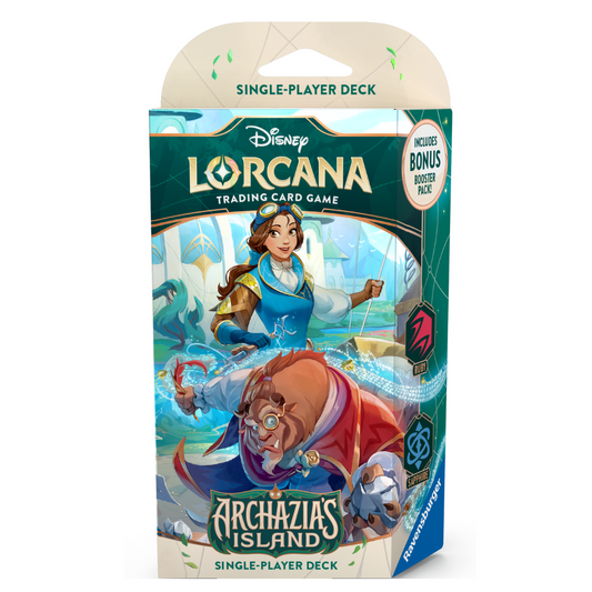 Disney Lorcana Archazia’s Island Ruby/Sapphire Deck