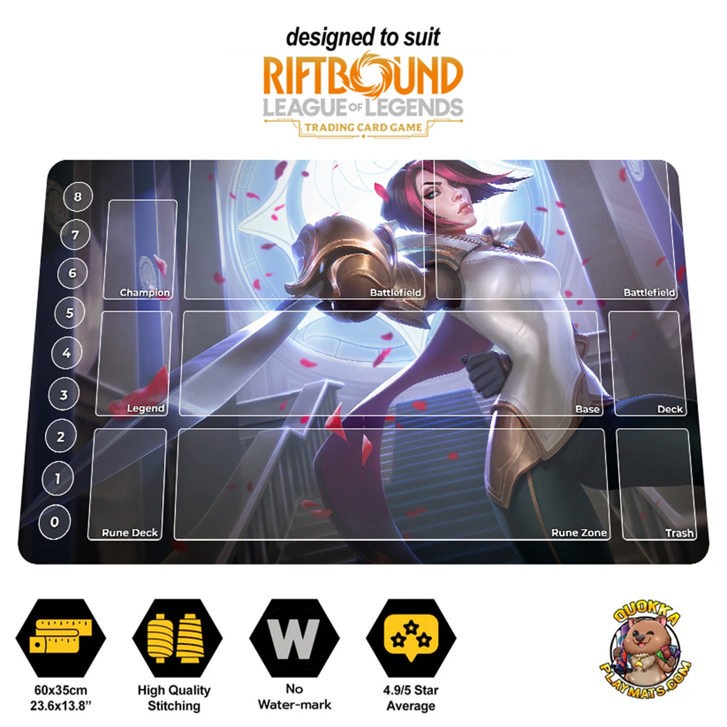 Fiora - Riftbound Playmat