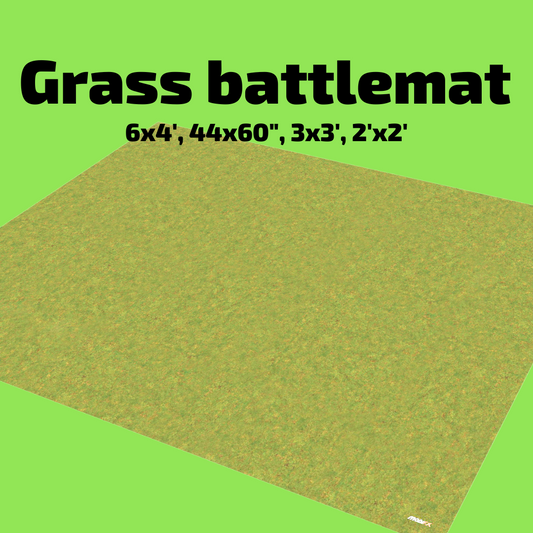6' x 4' Grass Battlemat