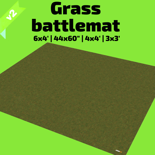 44" x 60" Grass Battlemat v2