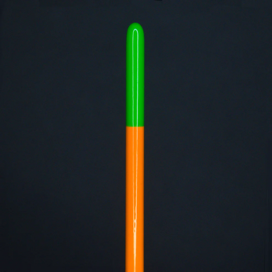 Orange Brushes - Green Tip 00