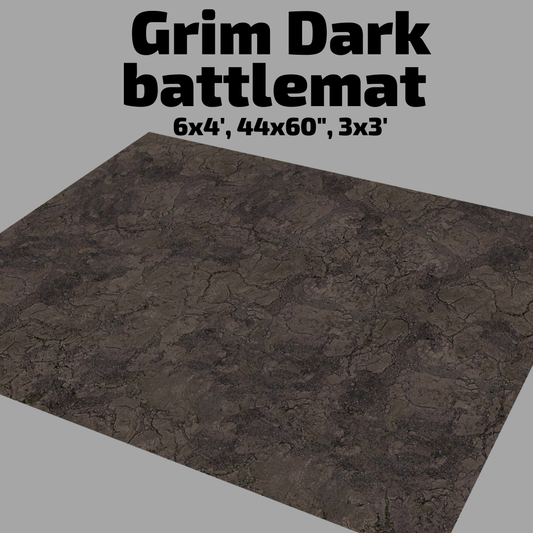 3' x 3' Grim Dark Battlemat (v1 runout)