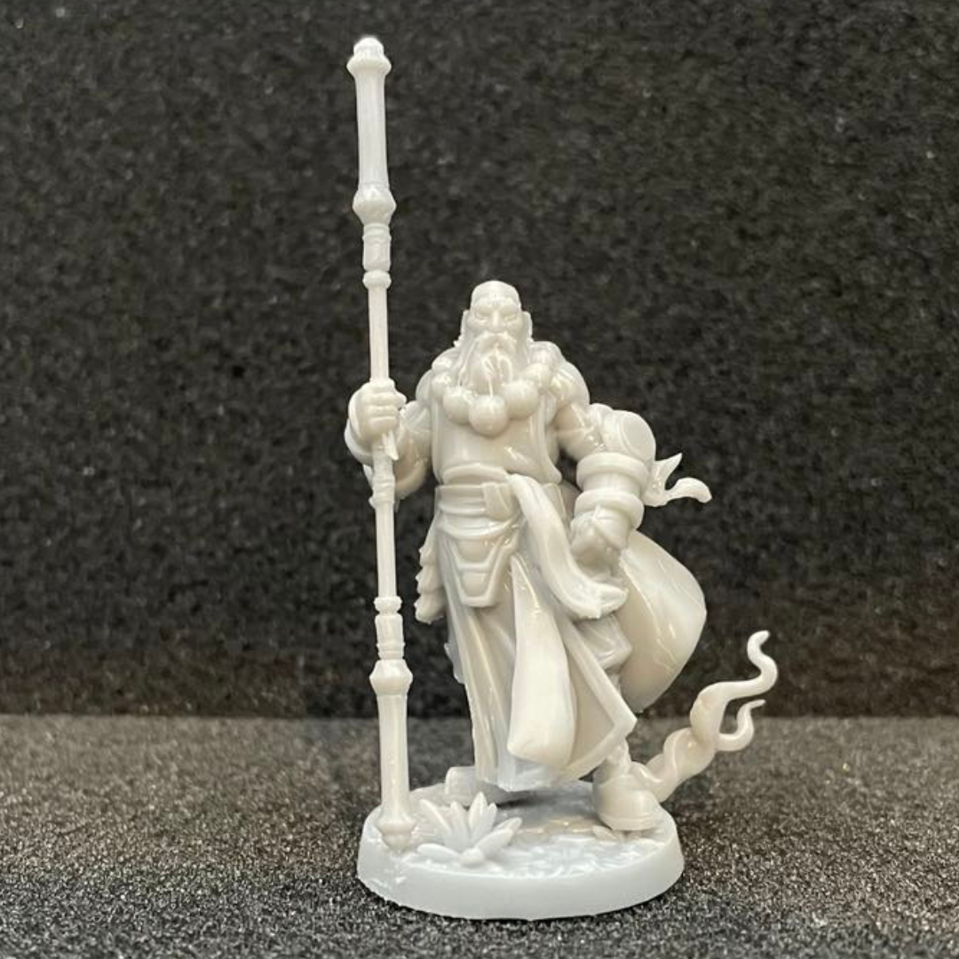 Human Monk Male D&D Miniature